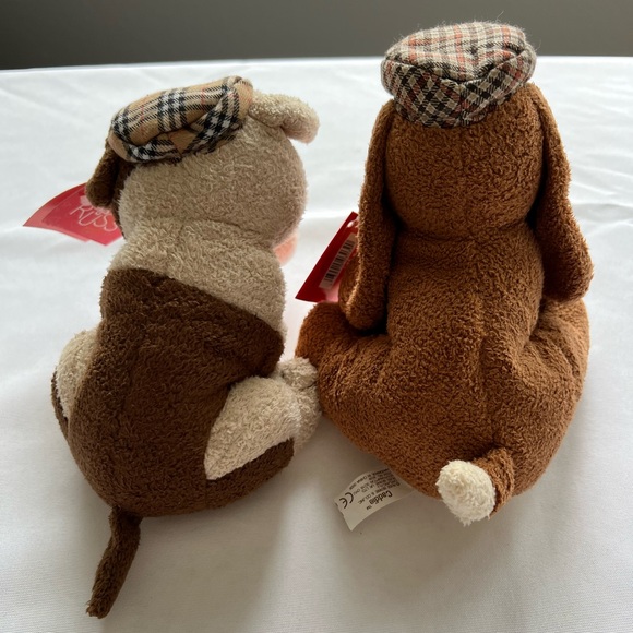 Russ Luv Pets Bunker and Caddie 8” plush dogs - Picture 4 of 12